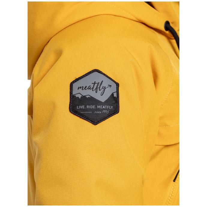 Сноубордическая куртка MEATFLY «TERRA»  - TERRA-2-SUNFLOWER - Цвет Желтый - Фото 11
