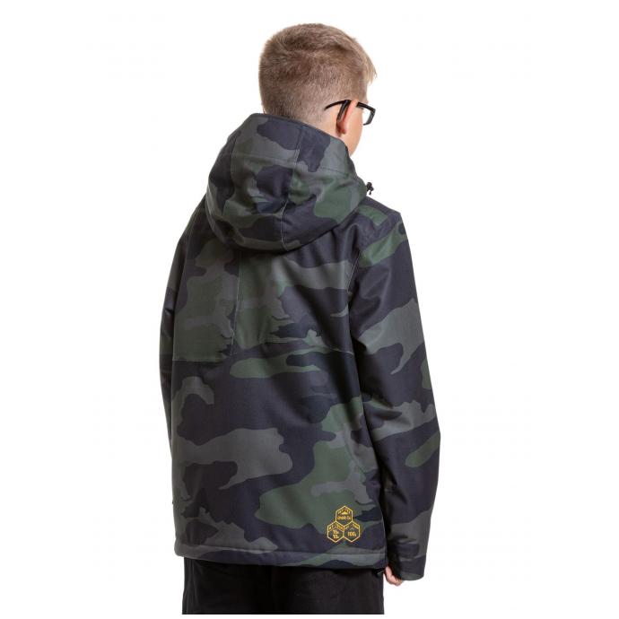 КУРТКА ПОДРОСТК. MEATFLY «BANGITO JACKET» - BANGITO-1-RAMPAGE CAMO - Цвет Черный - Фото 2