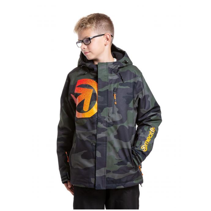 КУРТКА ПОДРОСТК. MEATFLY «BANGITO JACKET» - BANGITO-1-RAMPAGE CAMO - Цвет Черный - Фото 3