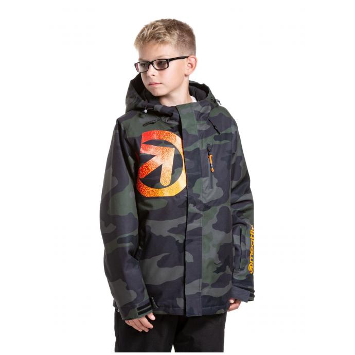 КУРТКА ПОДРОСТК. MEATFLY «BANGITO JACKET» - BANGITO-1-RAMPAGE CAMO - Цвет Черный - Фото 4