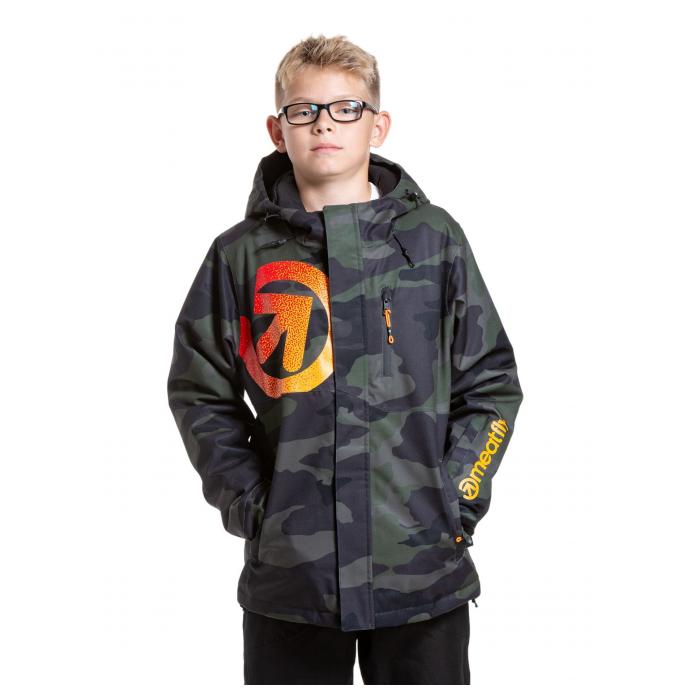 КУРТКА ПОДРОСТК. MEATFLY «BANGITO JACKET» - BANGITO-1-RAMPAGE CAMO - Цвет Черный - Фото 5