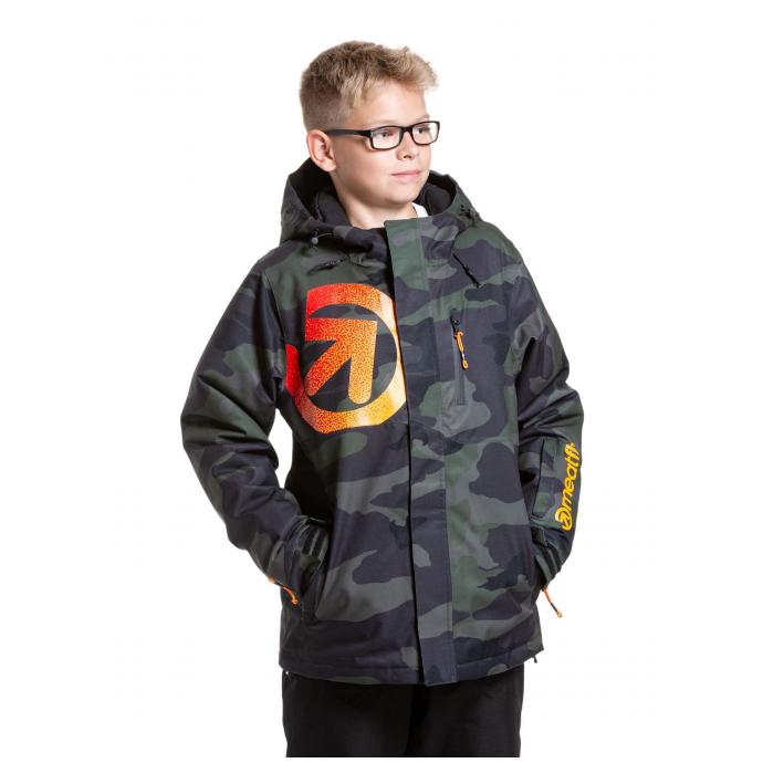 КУРТКА ПОДРОСТК. MEATFLY «BANGITO JACKET» - BANGITO-1-RAMPAGE CAMO - Цвет Черный - Фото 6