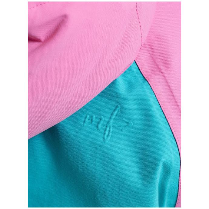 КУРТКА ПОДРОСТК. MEATFLY «DELIAH JACKET» - DELIAH-1-HOT PINK / TURQUOISE - Цвет Розовый - Фото 7