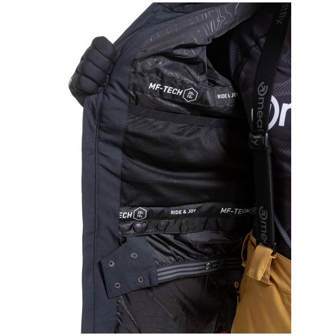 Сноубордическая куртка MEATFLY CRONOS - CRONOS-2-TAN/BLACK - Цвет Черный - Фото 14