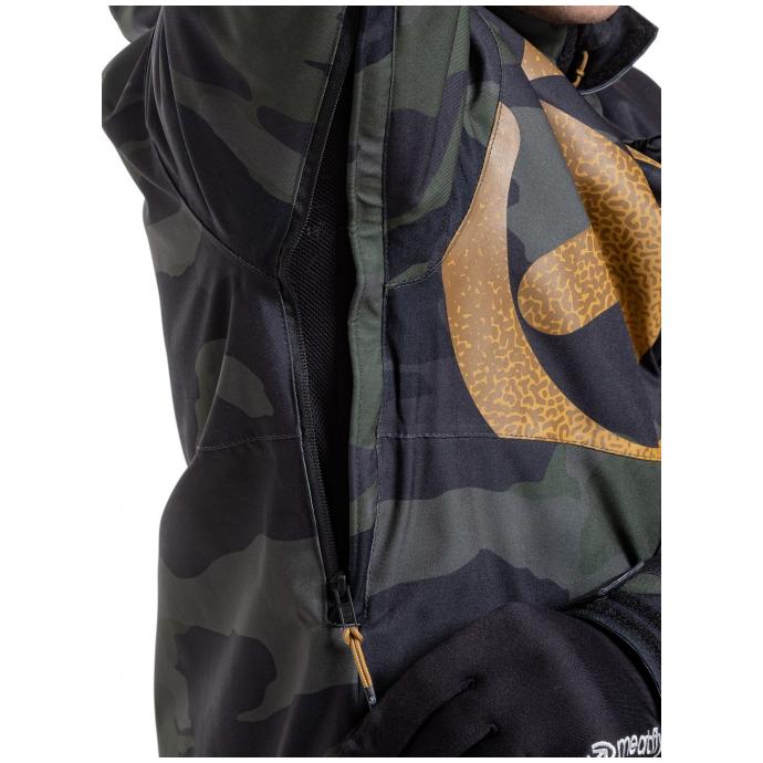Сноубордическая куртка MEATFLY SHADER - SHADER-1-RAMPAGE CAMO - Цвет Желтый, Голубой - Фото 8