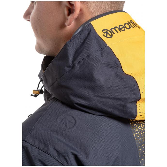 Сноубордическая куртка MEATFLY SHADER - SHADER-2-SUNFLOWER/DARK GREY - Цвет Серый - Фото 8