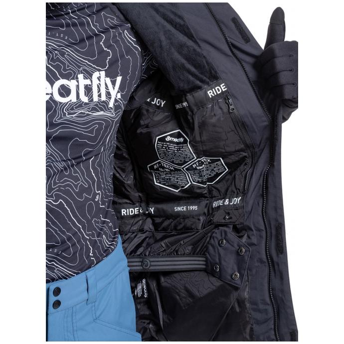 Сноубордическая куртка MEATFLY SHADER - SHADER-2-SUNFLOWER/DARK GREY - Цвет Серый - Фото 13