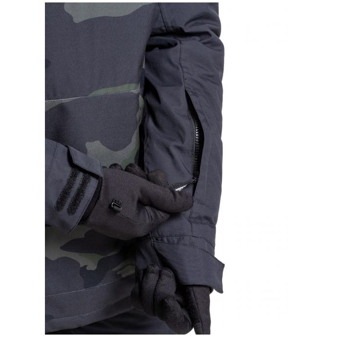Сноубордическая куртка MEATFLY SLINGER JACKET - SLINGER-1-RAMPAGE CAMO - Цвет Черный - Фото 10