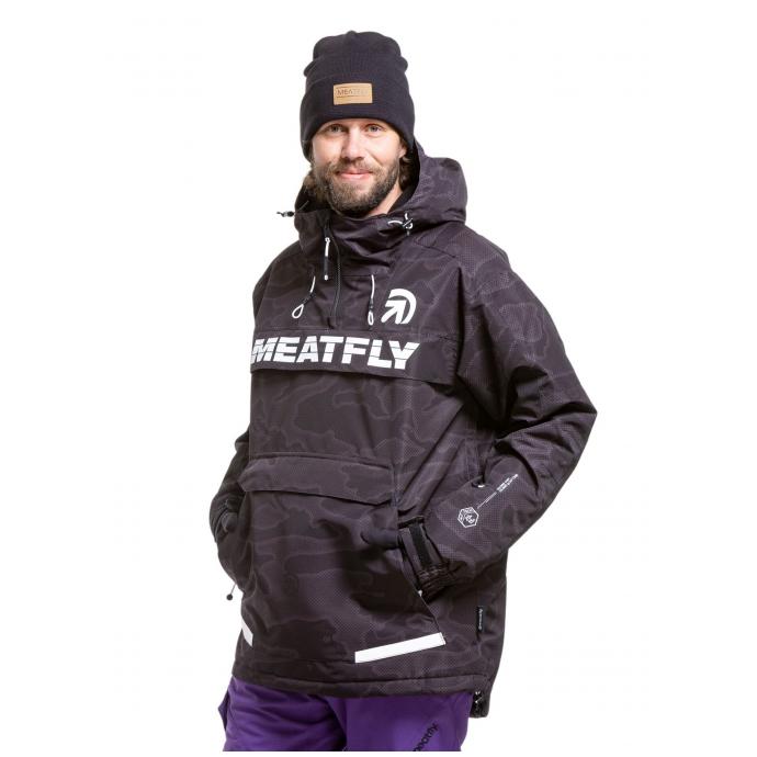 Сноубордическая куртка MEATFLY ZENITH - ZENITH-3-MORPH BLACK - Цвет Черный - Фото 3