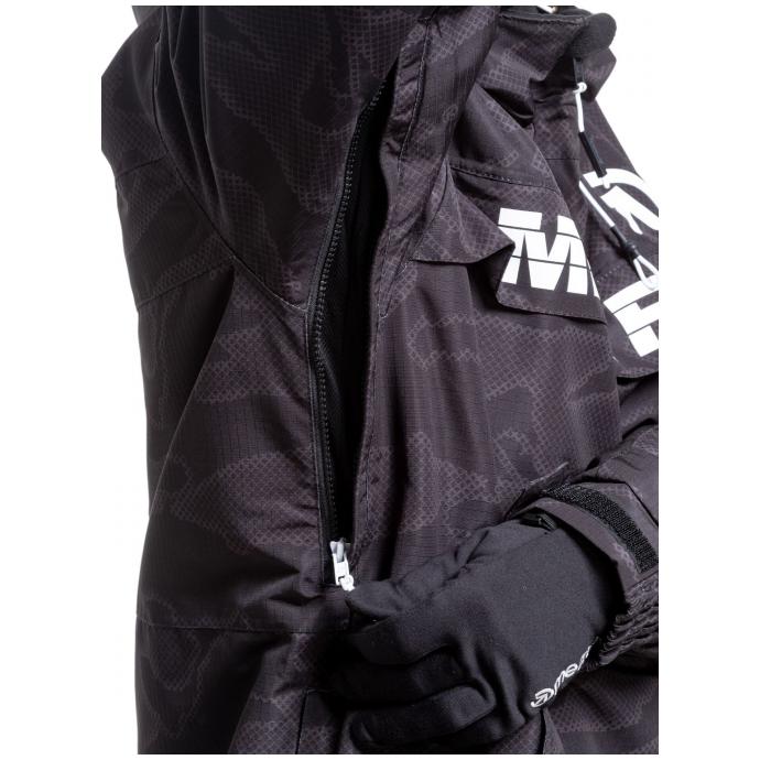 Сноубордическая куртка MEATFLY ZENITH - ZENITH-3-MORPH BLACK - Цвет Черный - Фото 10