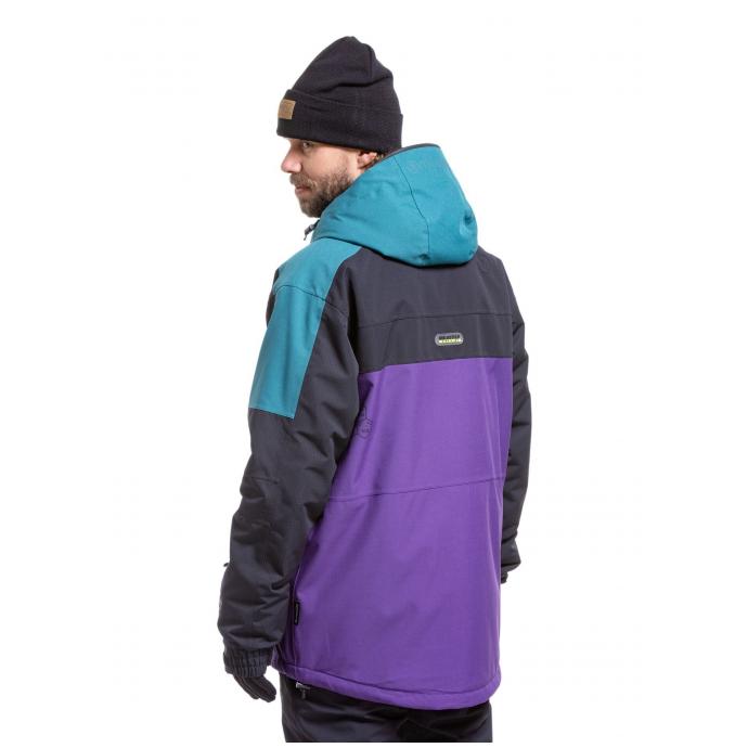 Сноубордическая куртка MEATFLY ZENITH - ZENITH-2-PETUNIA - Цвет Фиолетовый - Фото 2