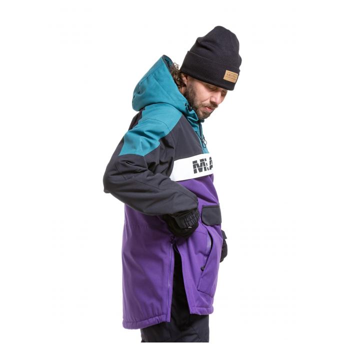 Сноубордическая куртка MEATFLY ZENITH - ZENITH-2-PETUNIA - Цвет Фиолетовый - Фото 3