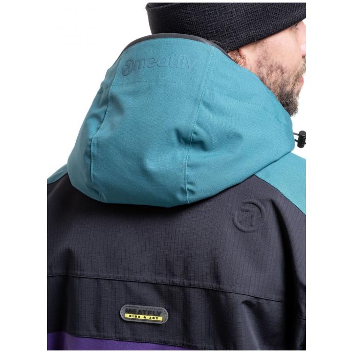 Сноубордическая куртка MEATFLY ZENITH - ZENITH-2-PETUNIA - Цвет Фиолетовый - Фото 8