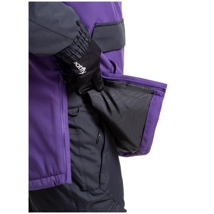 Сноубордическая куртка MEATFLY ZENITH - ZENITH-2-PETUNIA - Цвет Фиолетовый - Фото 10
