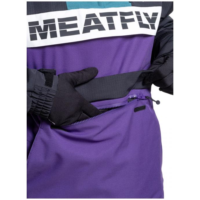 Сноубордическая куртка MEATFLY ZENITH - ZENITH-2-PETUNIA - Цвет Фиолетовый - Фото 12