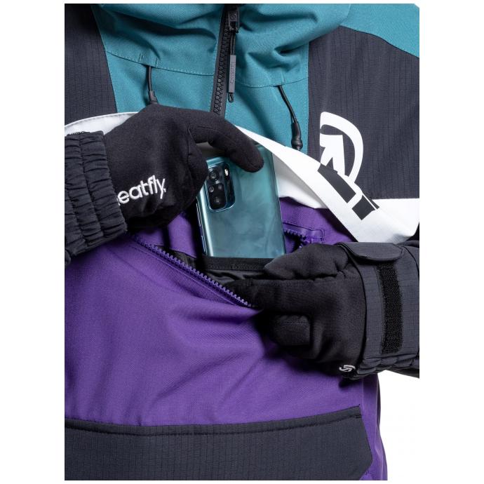 Сноубордическая куртка MEATFLY ZENITH - ZENITH-2-PETUNIA - Цвет Фиолетовый - Фото 13