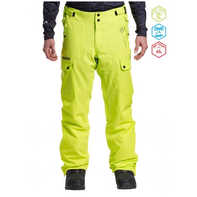 Сноубордические брюки MEATFLY «GARY»  - GARY-2-ACID LIME - Цвет LIME - Фото 1