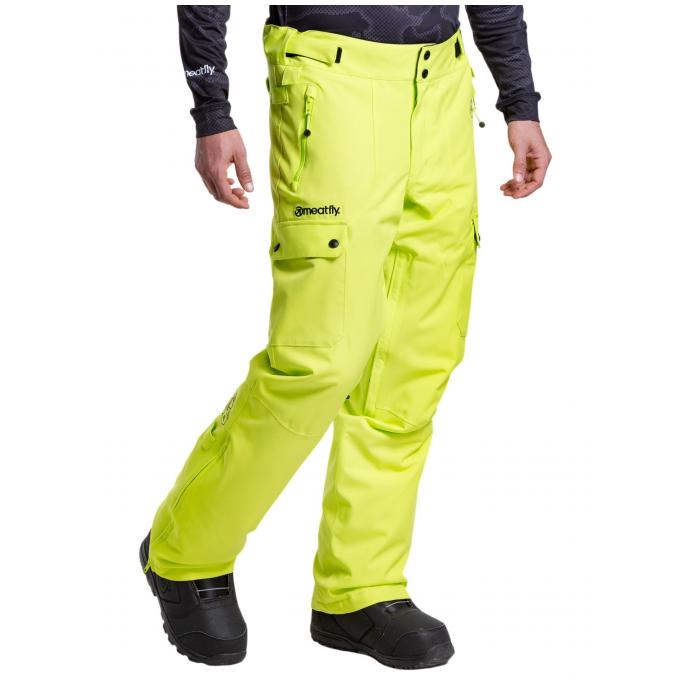 Сноубордические брюки MEATFLY «GARY»  - GARY-2-ACID LIME - Цвет LIME - Фото 3