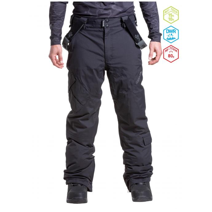 Сноубордические брюки MEATFLY «GHOST PANTS»  - GHOST-2-Black - Цвет Черный - Фото 1