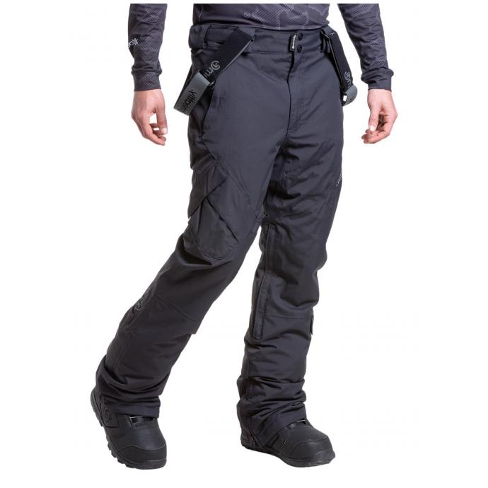 Сноубордические брюки MEATFLY «GHOST PANTS»  - GHOST-2-Black - Цвет Черный - Фото 3