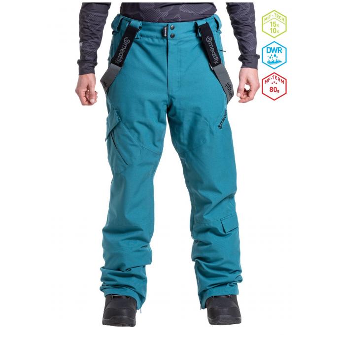 Сноубордические брюки MEATFLY «GHOST PANTS»  - GHOST-3-TEAL BLUE - Цвет Бирюзовый - Фото 1