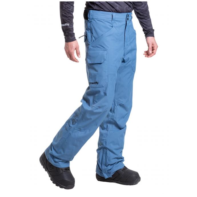 СНОУБОРДИЧЕСКИЕ БРЮКИ MEATFLY «OGGY PANTS» - OGGY-4-Slate Blue - Цвет Голубой - Фото 3