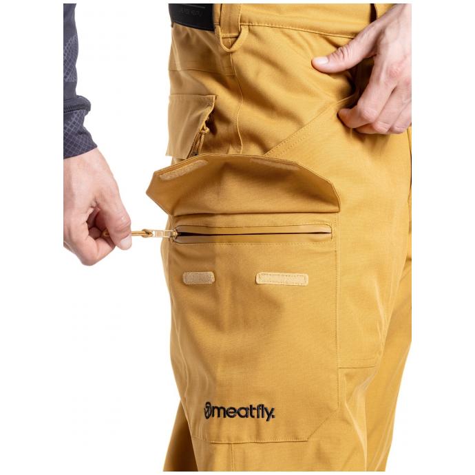 СНОУБОРДИЧЕСКИЕ БРЮКИ MEATFLY «OGGY PANTS» - OGGY-2-WOOD - Цвет Коричневый - Фото 4