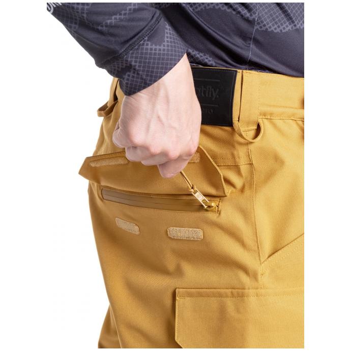 СНОУБОРДИЧЕСКИЕ БРЮКИ MEATFLY «OGGY PANTS» - OGGY-2-WOOD - Цвет Коричневый - Фото 7