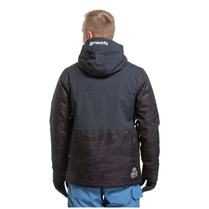 Сноубордическая куртка MEATFLY «MANIFOLD» - MANIFOLD-1-Black - Цвет Черный - Фото 3