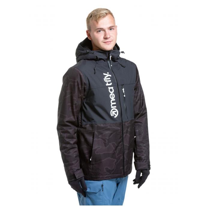 Сноубордическая куртка MEATFLY «MANIFOLD» - MANIFOLD-1-Black - Цвет Черный - Фото 5