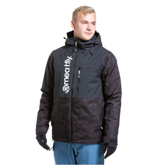 Сноубордическая куртка MEATFLY «MANIFOLD» - MANIFOLD-1-Black - Цвет Черный - Фото 6