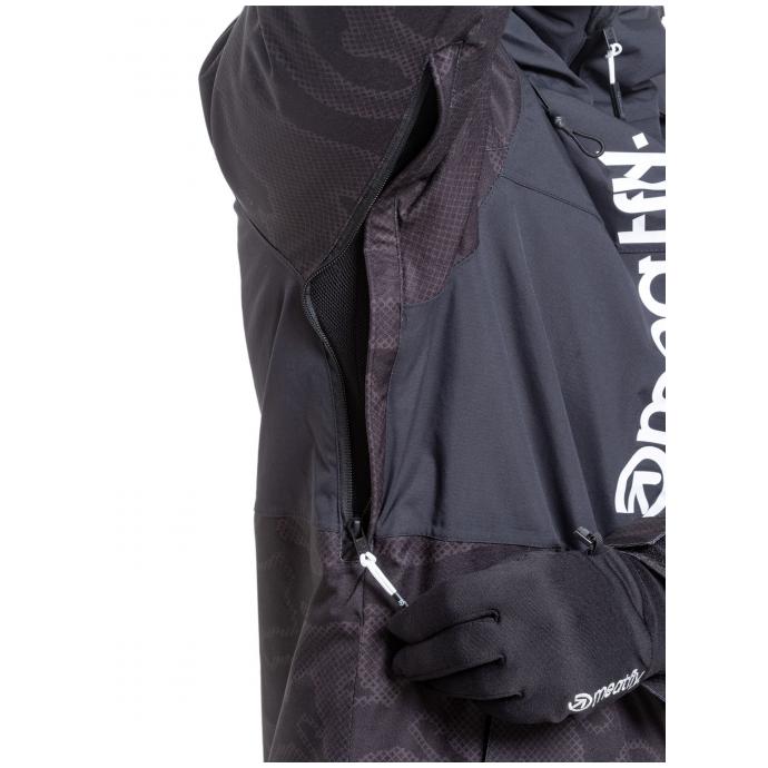 Сноубордическая куртка MEATFLY «MANIFOLD» - MANIFOLD-1-Black - Цвет Черный - Фото 9