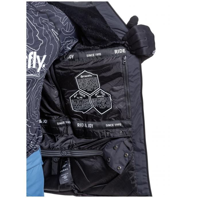 Сноубордическая куртка MEATFLY «MANIFOLD» - MANIFOLD-1-Black - Цвет Черный - Фото 13