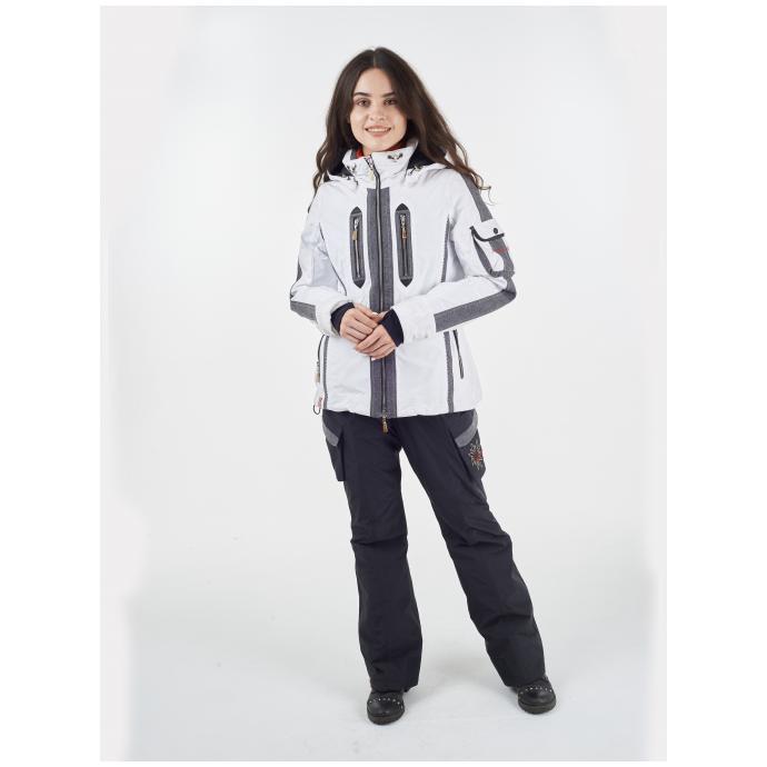 Куртка ALMRAUSCH «MANNING» - 320212, Куртка женская MANNING Almrausch (цв. 0105) white - Цвет Белый - Фото 3