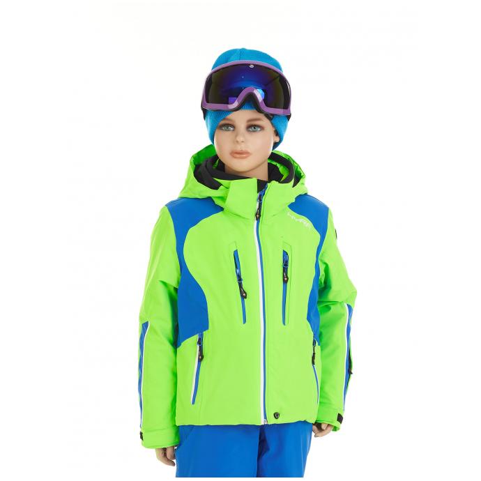 Горнолыжная куртка премиум-класса HYRA «MAROON PEAK» - HJG1404-Green - Цвет Зеленый - Фото 1