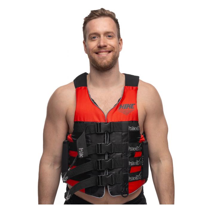 Спасательный жилет красный с ручками hikeXp RXP Ultimate Black/Red - 100254-Black/Red - Цвет Красный - Фото 2