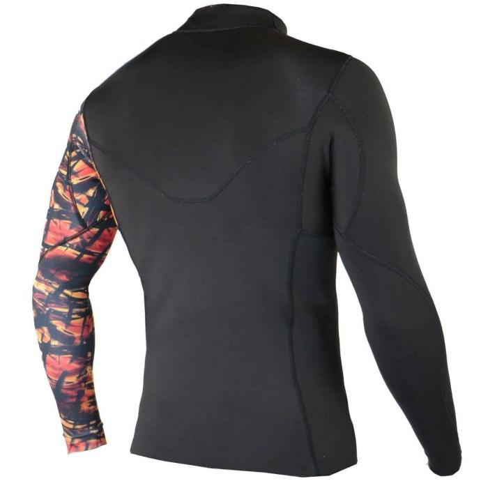 НЕОПРЕНОВАЯ КУРТКА SOORUZ «FIGHTER ZIP» 1 ММ - S4 MW11TLSFIGBK - Цвет Черный - Фото 2