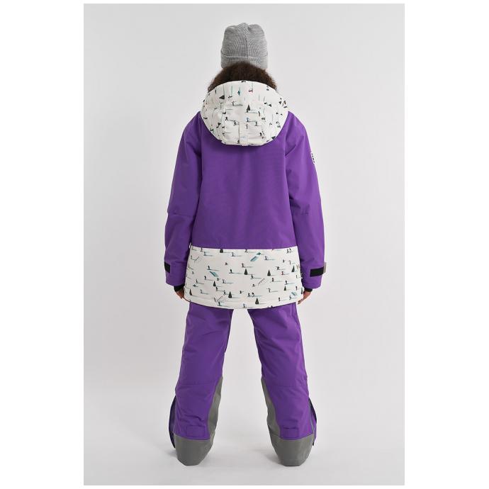 Куртка унисекс COOL ZONE YETI  - KU4113/57/53-Purple - Цвет Фиолетовый - Фото 5