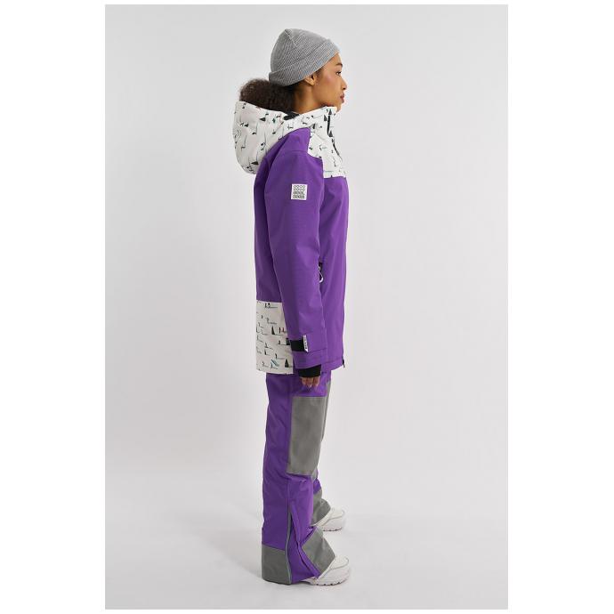Куртка унисекс COOL ZONE YETI  - KU4113/57/53-Purple - Цвет Фиолетовый - Фото 6