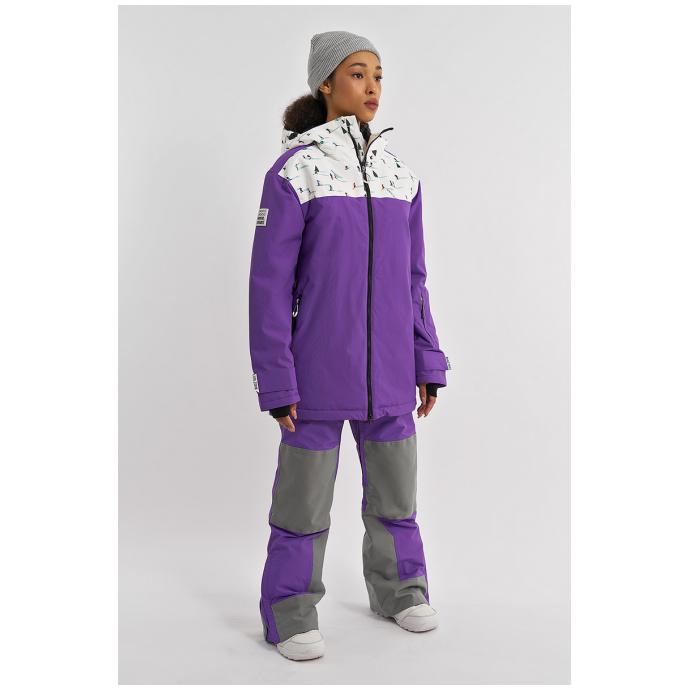 Куртка унисекс COOL ZONE YETI  - KU4113/57/53-Purple - Цвет Фиолетовый - Фото 7