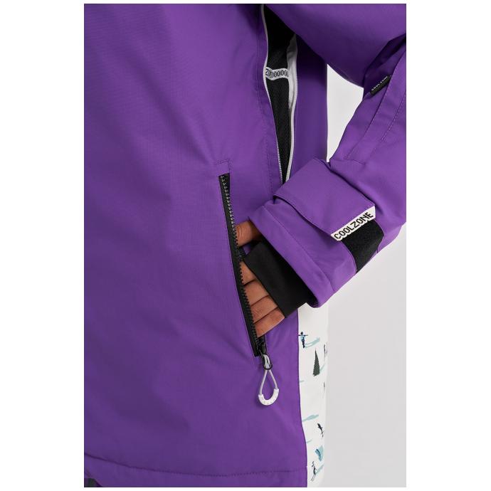 Куртка унисекс COOL ZONE YETI  - KU4113/57/53-Purple - Цвет Фиолетовый - Фото 9