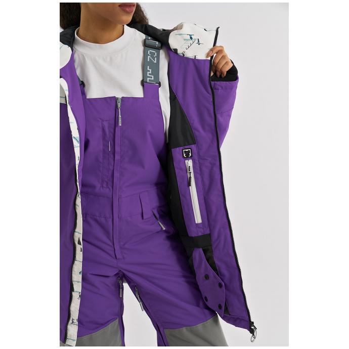 Куртка унисекс COOL ZONE YETI  - KU4113/57/53-Purple - Цвет Фиолетовый - Фото 10