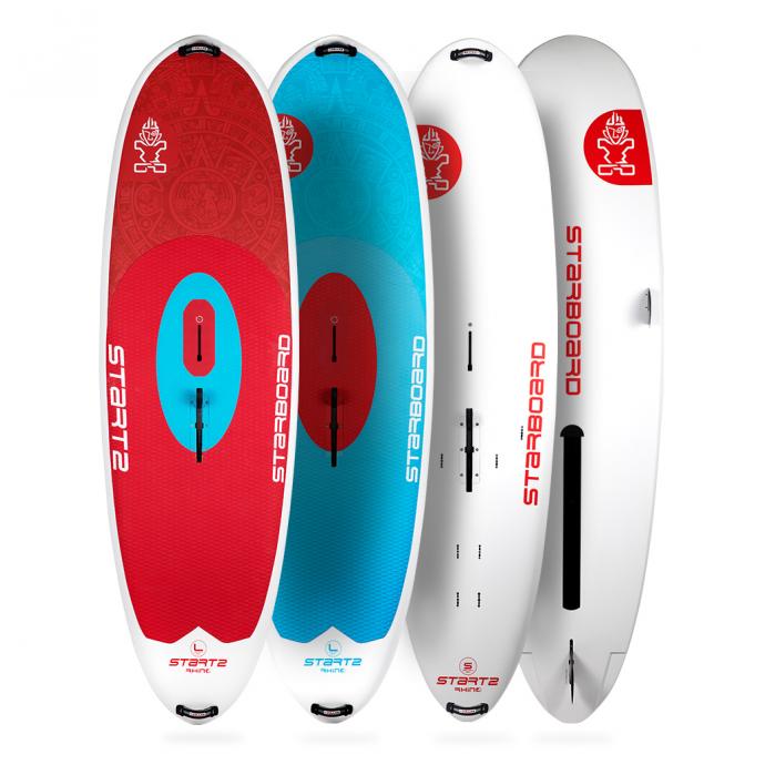 Доска для виндсерфинга STARBOARD START2 M RHINO RED - START2_M (271 L) RHINO RED - Цвет Красный - Фото 2