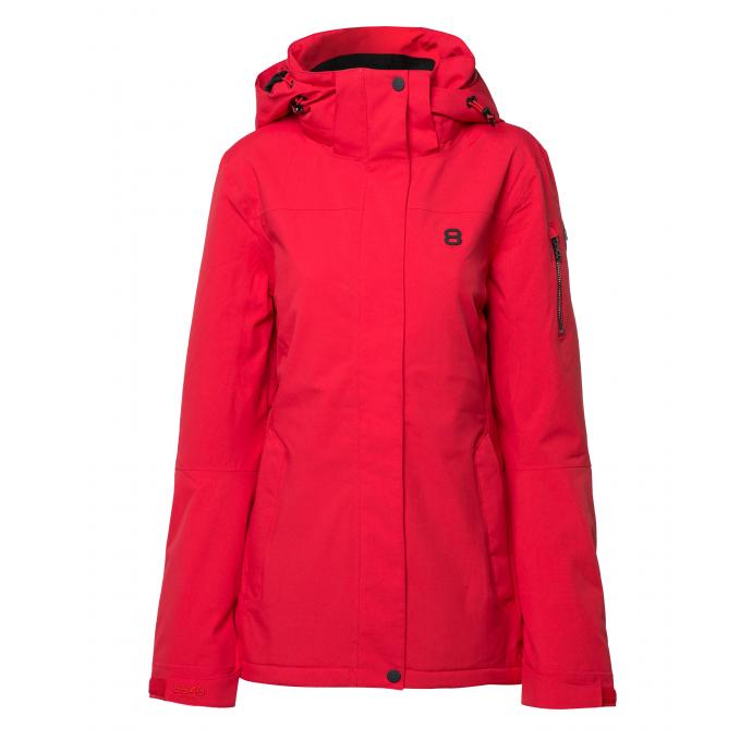Куртка женская 8848 Altitude Ebba  - 230103-Ebba-red - Цвет Красный - Фото 5