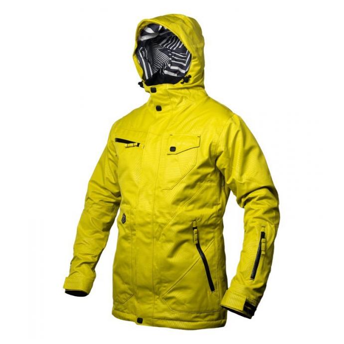Сноубордическая куртка MEATFLY “URANUS” yellow - Артикул URANUS/yellow-emboss - Фото 1
