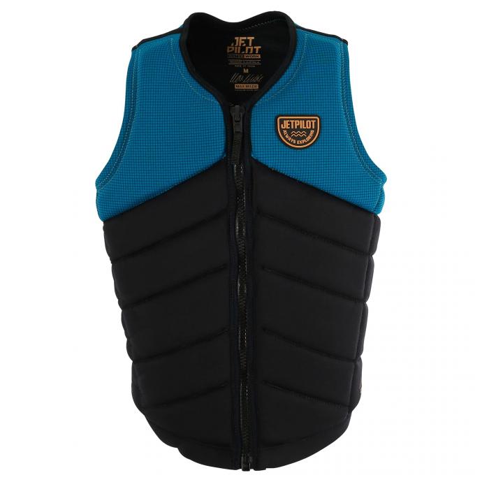 Спасательный жилет неопрен мужской Jetpilot X1 F/E Neo Vest MAX sage S24 - 240140 - Цвет Темно-синий - Фото 1