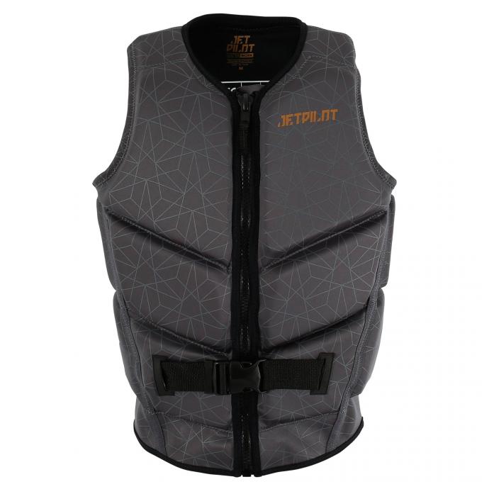 Спасательный жилет неопрен мужской Jetpilot FREERIDE  F/E Neo charcoal S24 - 240170 - Цвет Серый - Фото 1