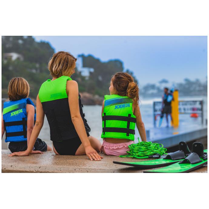 JOBE жилет водный DUAL VEST (SS) - 244820012-DUAL VEST-LIME GREEN - Цвет SLIME GREEN +BL/JET BLACK - Фото 3