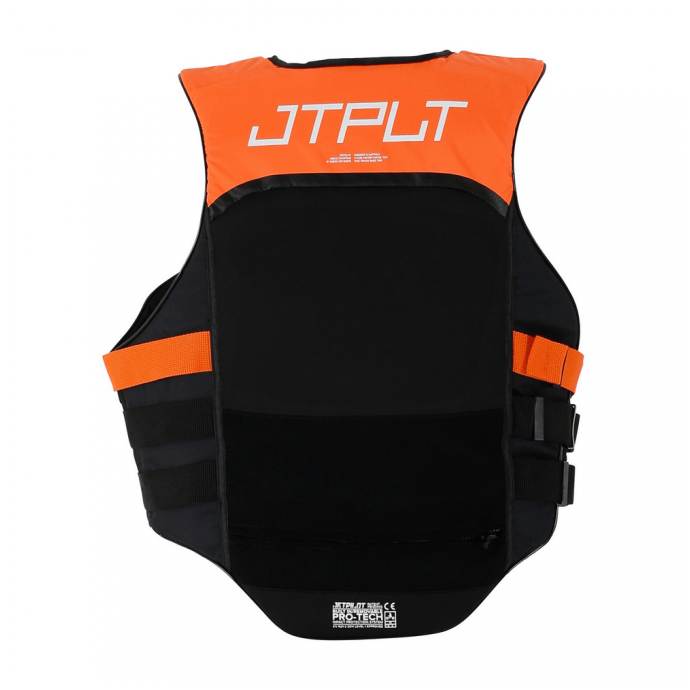 Спасательный жилет для гидроцикла нейлон мужской Jetpilot RX VAULT PROTECH S/E VEST - 250270-CHAR/ORG - Цвет Серый - Фото 2