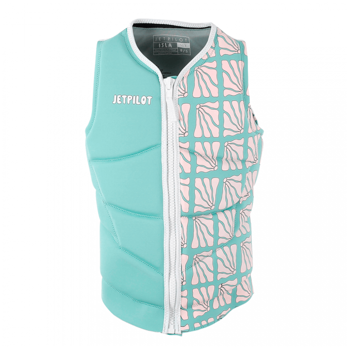 Спасательный жилет неопрен женский Jetpilot ISLA X1 F/E NEO VEST  - 250370-TEAL - Цвет Голубой - Фото 1